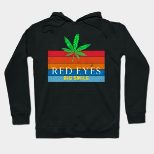 Red Eyes, Big Smile (color) Hoodie